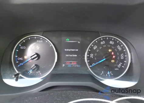 2019 Toyota Rav4 Hybrid Le z USA, uszkodzony, nr VIN JTMLWRFV1KD007053